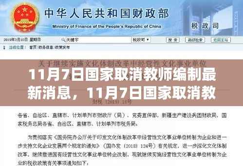 国家取消教师编制最新动态,影响与前景展望(11月7日更新)