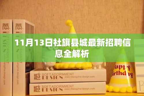 11月13日社旗县城最新招聘信息全解析