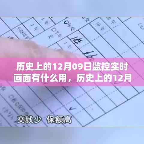历史上的12月09日监控实时画面揭秘,现代社会的应用与价值探索