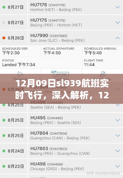 12月09日sl939航班实时飞行全面解析与体验评测