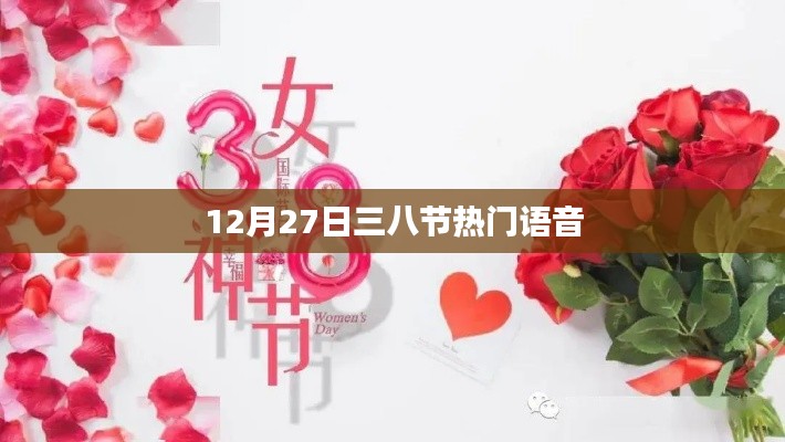 三八节热门语音来袭,12月惊喜不断