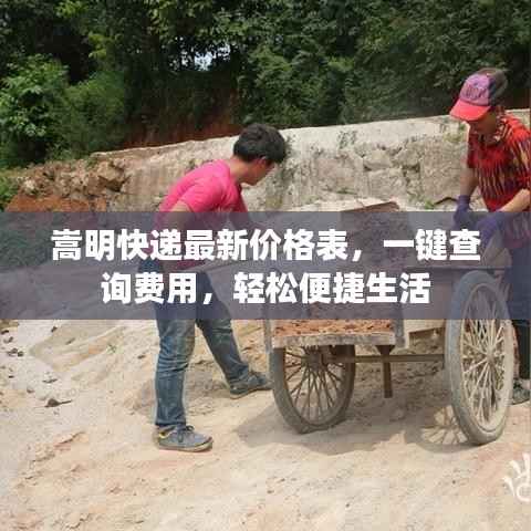 嵩明快递最新价格表,一键查询费用,轻松便捷生活