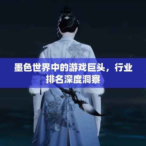 墨色世界中的游戏巨头,行业排名深度洞察